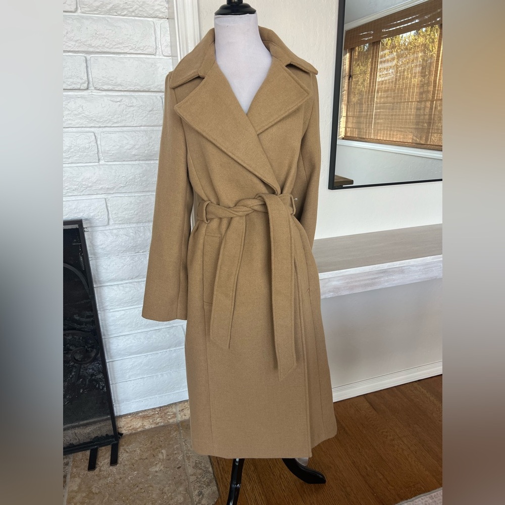 New long camel coat
